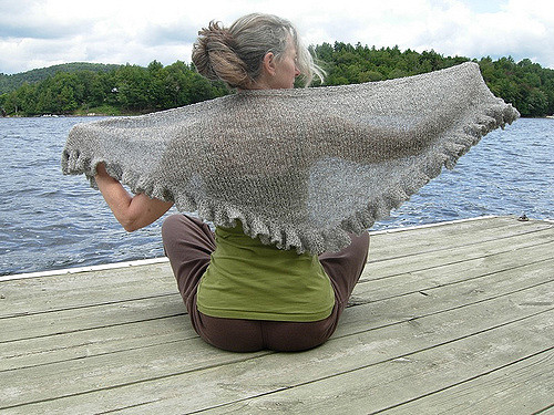 Ruffled Shawl