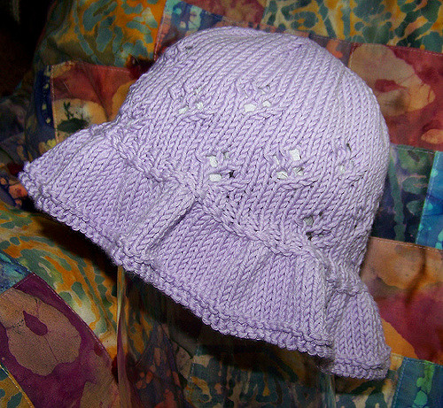 Lacy Ruffle Sunhat