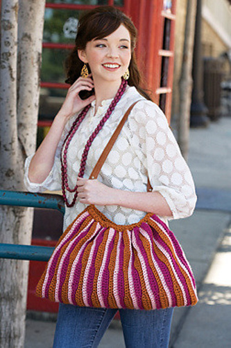 Striped Purse