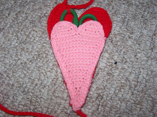 Hello Kitty Tape Measure and Heart Scissors Case photo 4