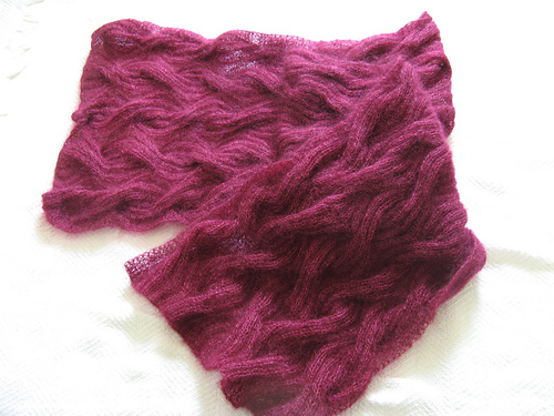 cable shawl