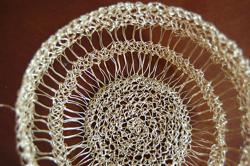 Wire Hairpin-Lace bowl