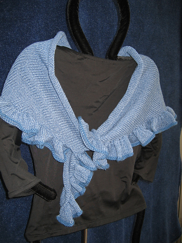 Ruffled Shawl