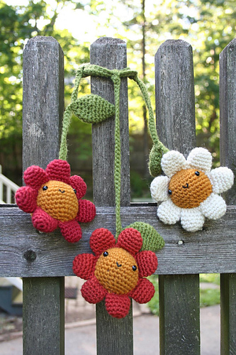 Garden Flowers Stroller Toy