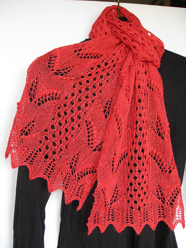 Lilies for Priscilla Scarf