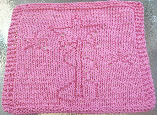 Magic Wand Knit Dishcloth 