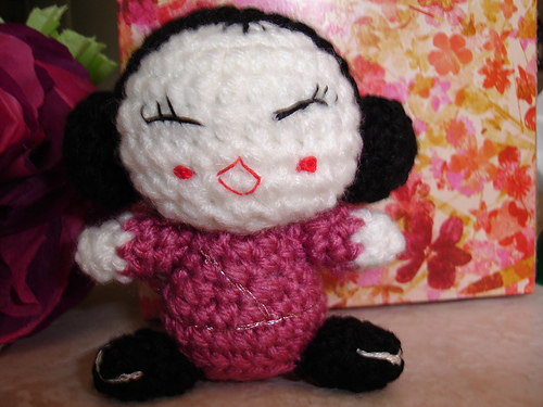 Amigurumi little Geisha photo 2