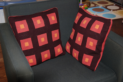 Geometric Pillows