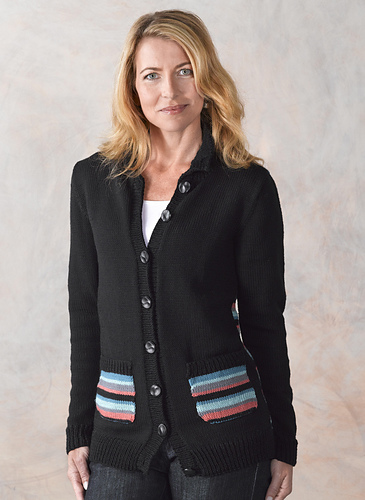 Selene Striped Cardigan