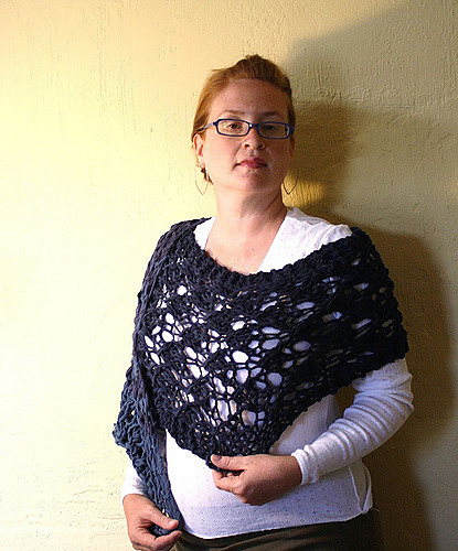 Tshirt Yarn Lace Wrap