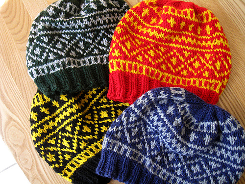 Two-Colour Infant Hat