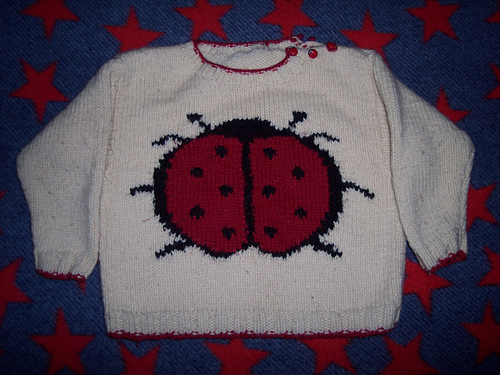 Ravelry: Ladybird Sweater pattern by 