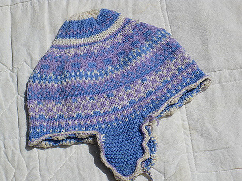 Spring Fairisle cap