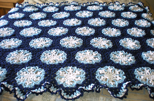 Snowflake Afghan