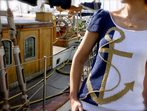 #36 Pulli mit Anker
