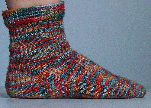 Heel Stitch Cankle Socks