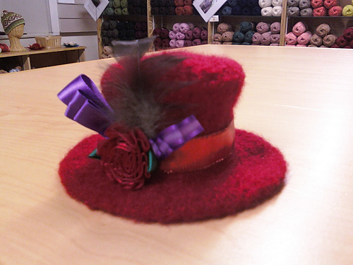 Red Hat Society Mini Top Hat