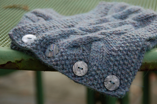 Shadow Blue Neckwarmer