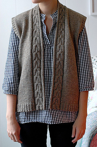 Design H - Cable-Edged Waistcoats