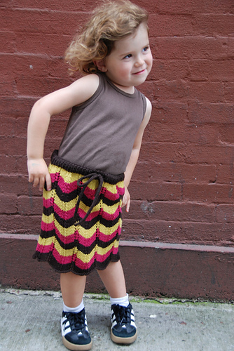 Chevron Skirt