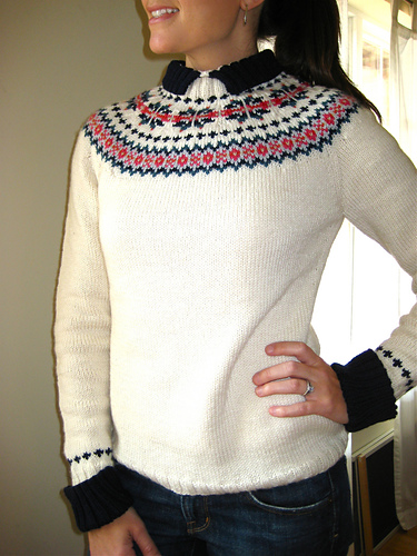 Fairisle Yoked Sweater