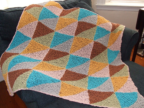 Color-Block Baby Blanket