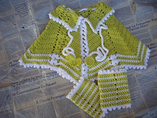 Cape, Leg warmers