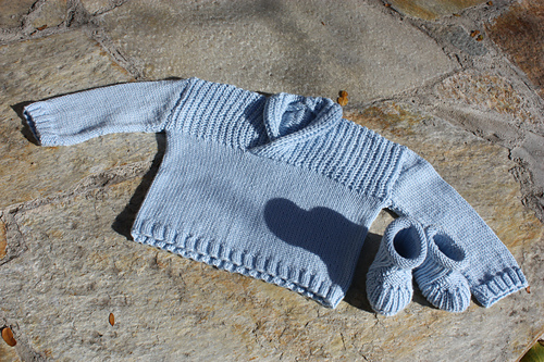 Ribby Wrap Sweater
