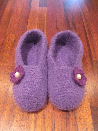 Felted Slippers