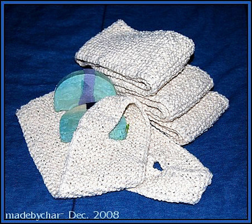 Flake Cotton Back Scrubber