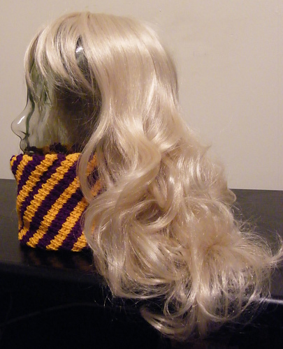Bias Stripe Cowl