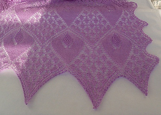 lavender field stole 6