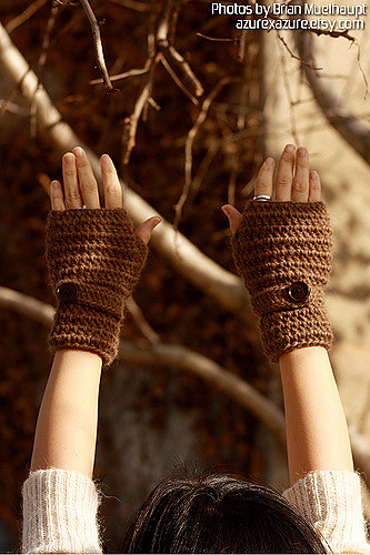Wrist Warmers with Belt