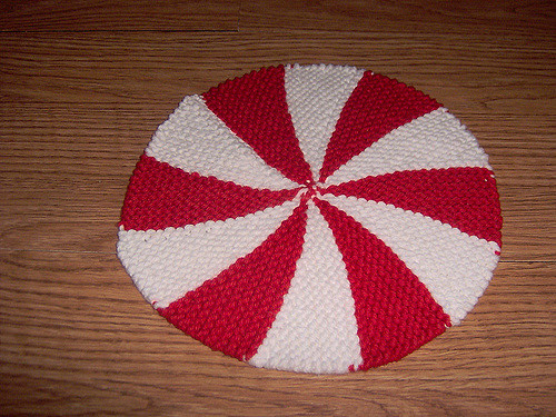 Short Row Peppermint