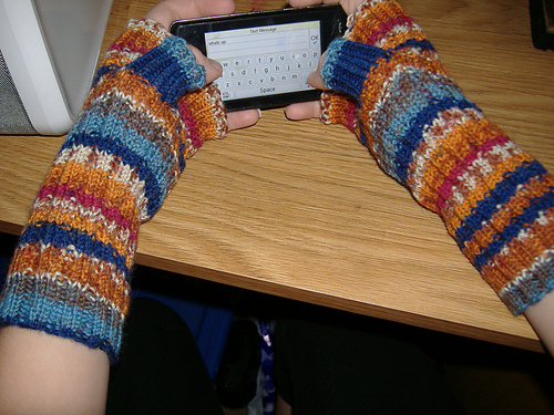 Josie Fingerless Mitts photo 1