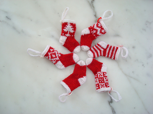 Mini Christmas Stocking Ornaments photo 7