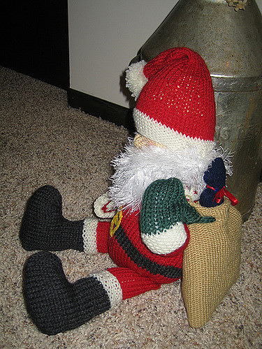 Jolly Old St. Nick Hand knitting pattern