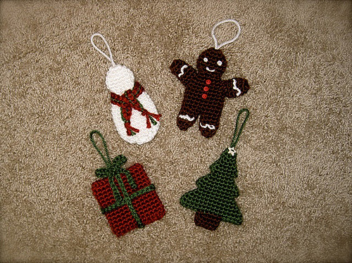 Soft Christmas Tree Ornaments
