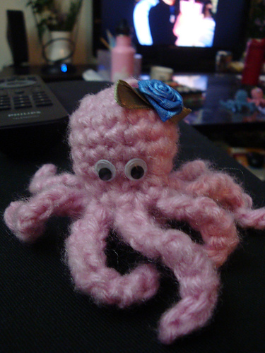 Suzie's Octopus Finger Puppet