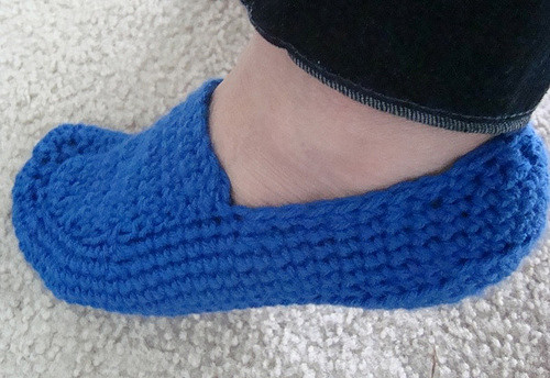 Warm & Relaxed Crochet Slippers