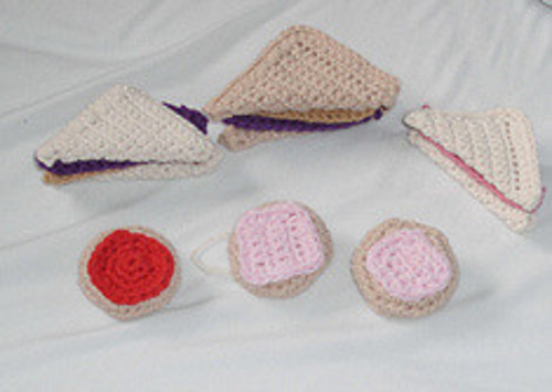 Play Food Tea Sandwiches