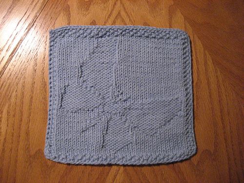 Butterfly Dish or Face Cloth