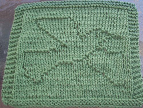 Dove Knit Dishcloth 