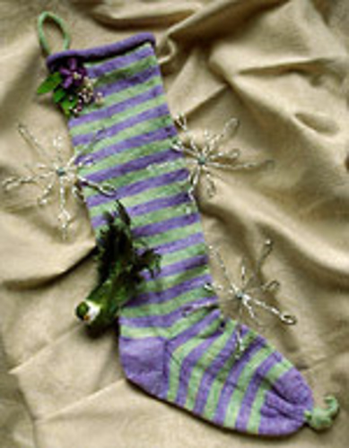 Little Violet Who Christmas Stocking