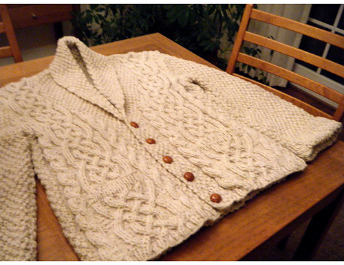 Aran Cardigan