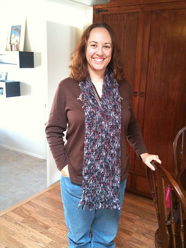 My August Scarf - Treble Cross-Stitch
