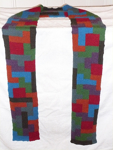 Tetris scarf