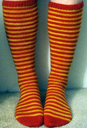 Working Socks from the Toe Up