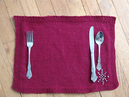 Sparkle: Beaded Holiday Placemat photo 3