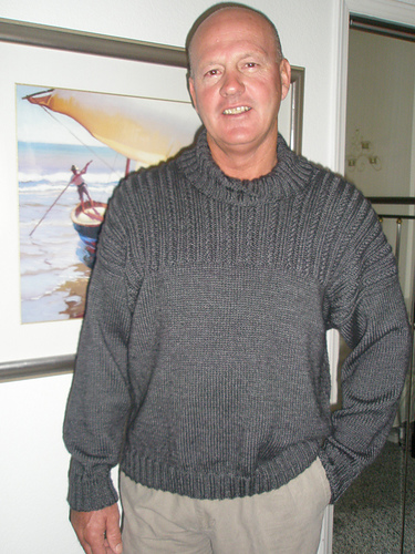 Rib Yoked Sweater